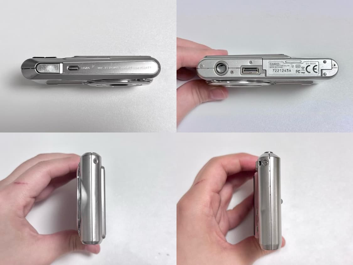 카시오 엑슬림 EX - S600 빈티지 디지털카메라 상품이미지5