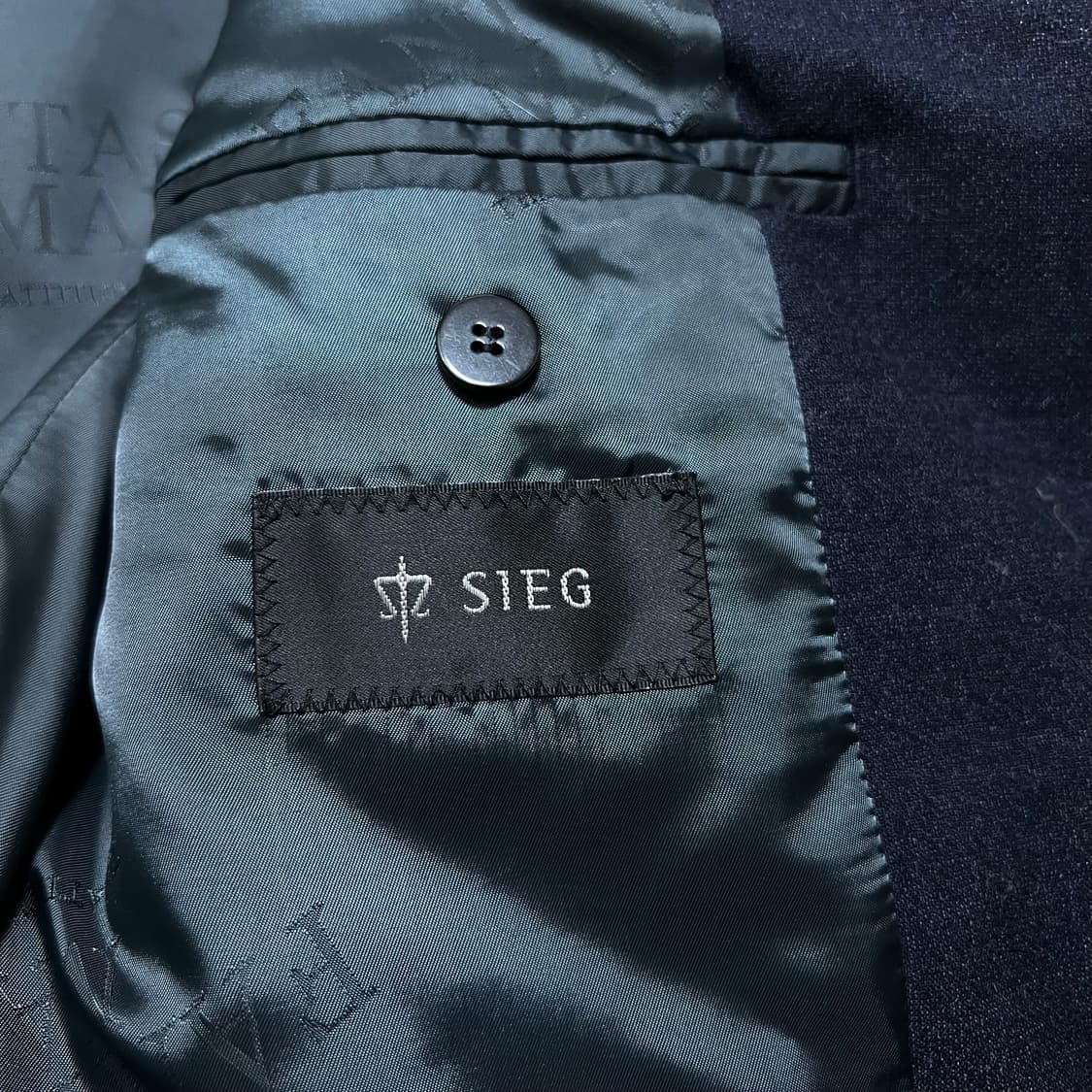 SIEG 지이크 이너 니트카라 퀼팅 코트패딩 점퍼 [네이비] XL/105 상품이미지4