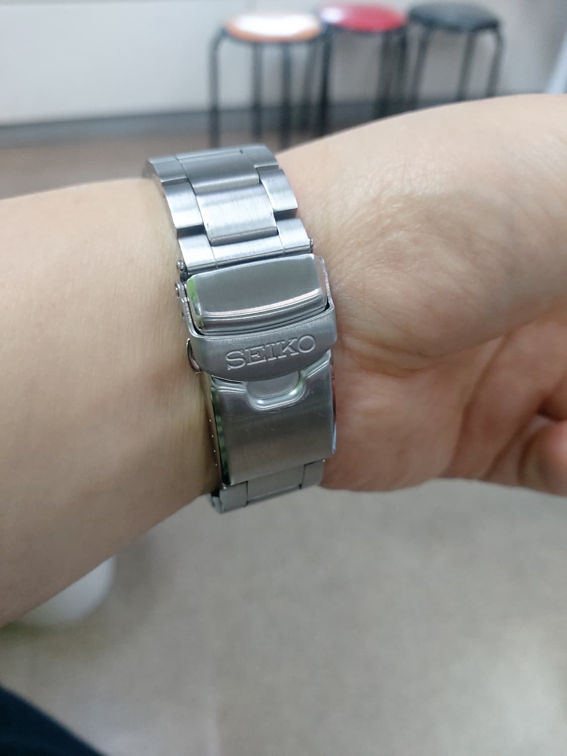 세이코 오토매틱 블루 다이버 시계 상품이미지5