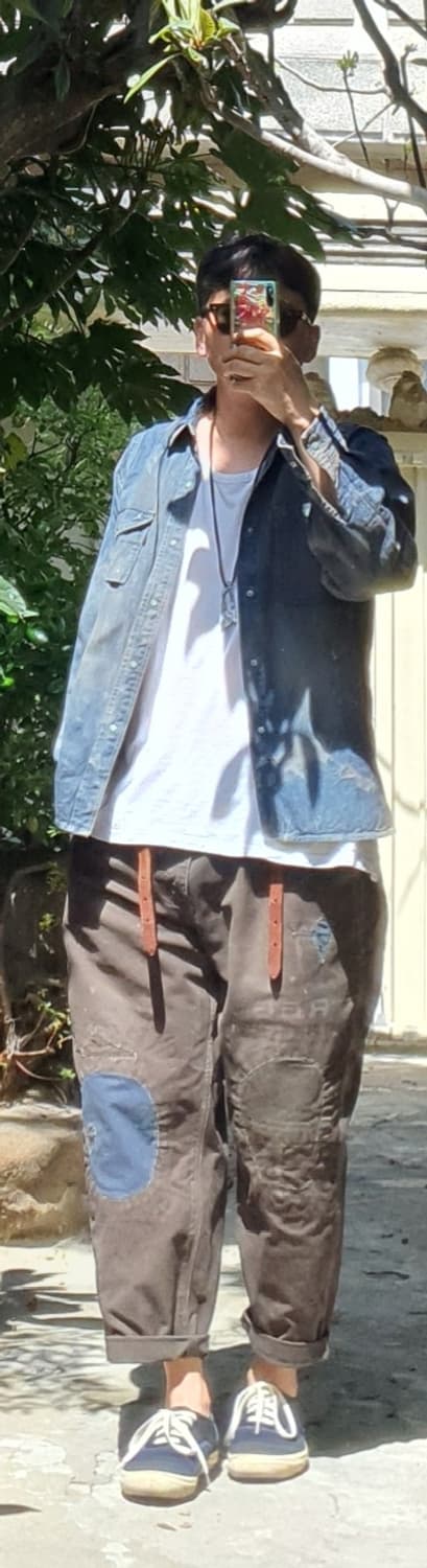 빈티지 칼하트 덕 캔버스 카팬터팬츠 빈티지 커스텀 상품이미지3