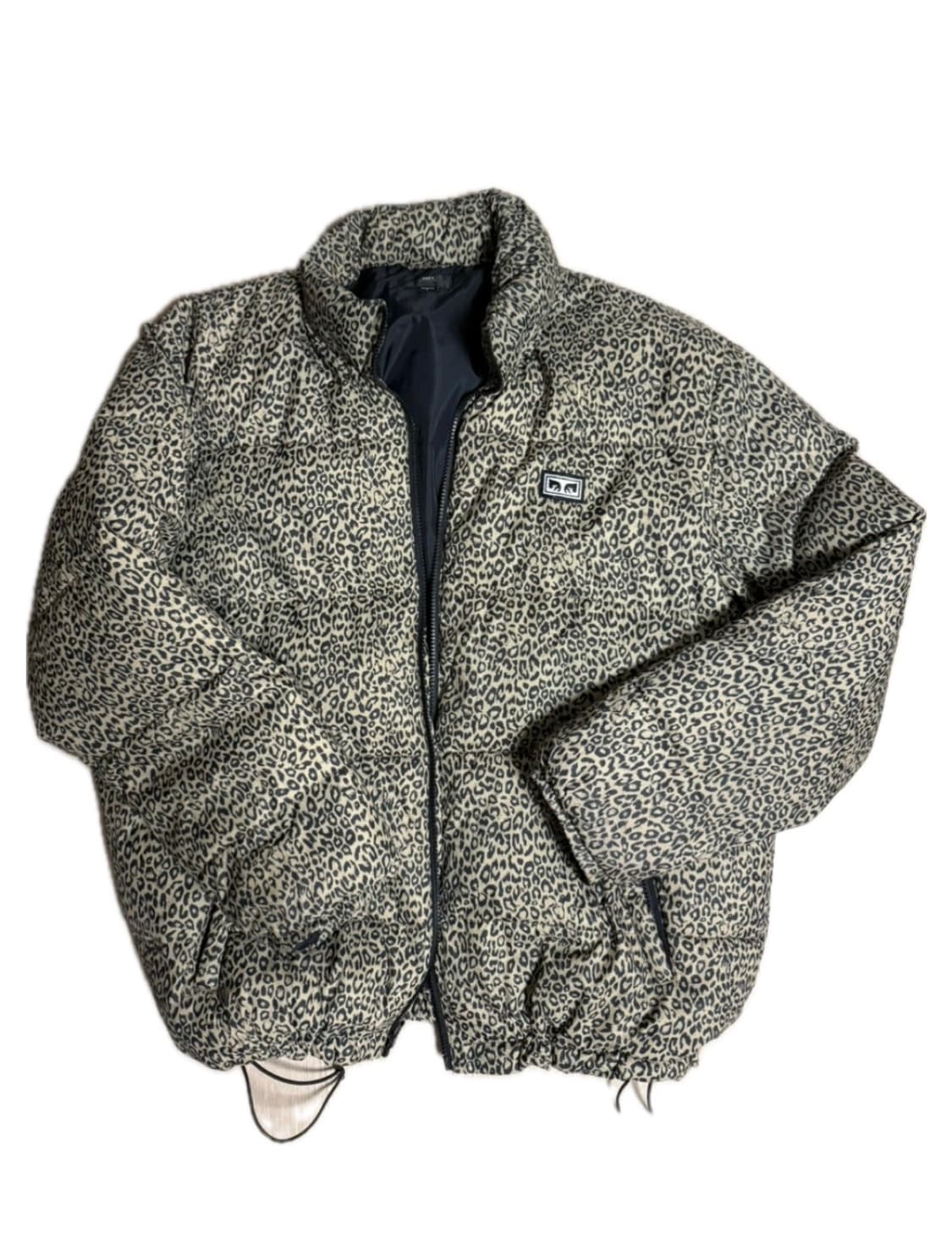 오베이 레오파드 패딩점퍼 L 상품이미지1