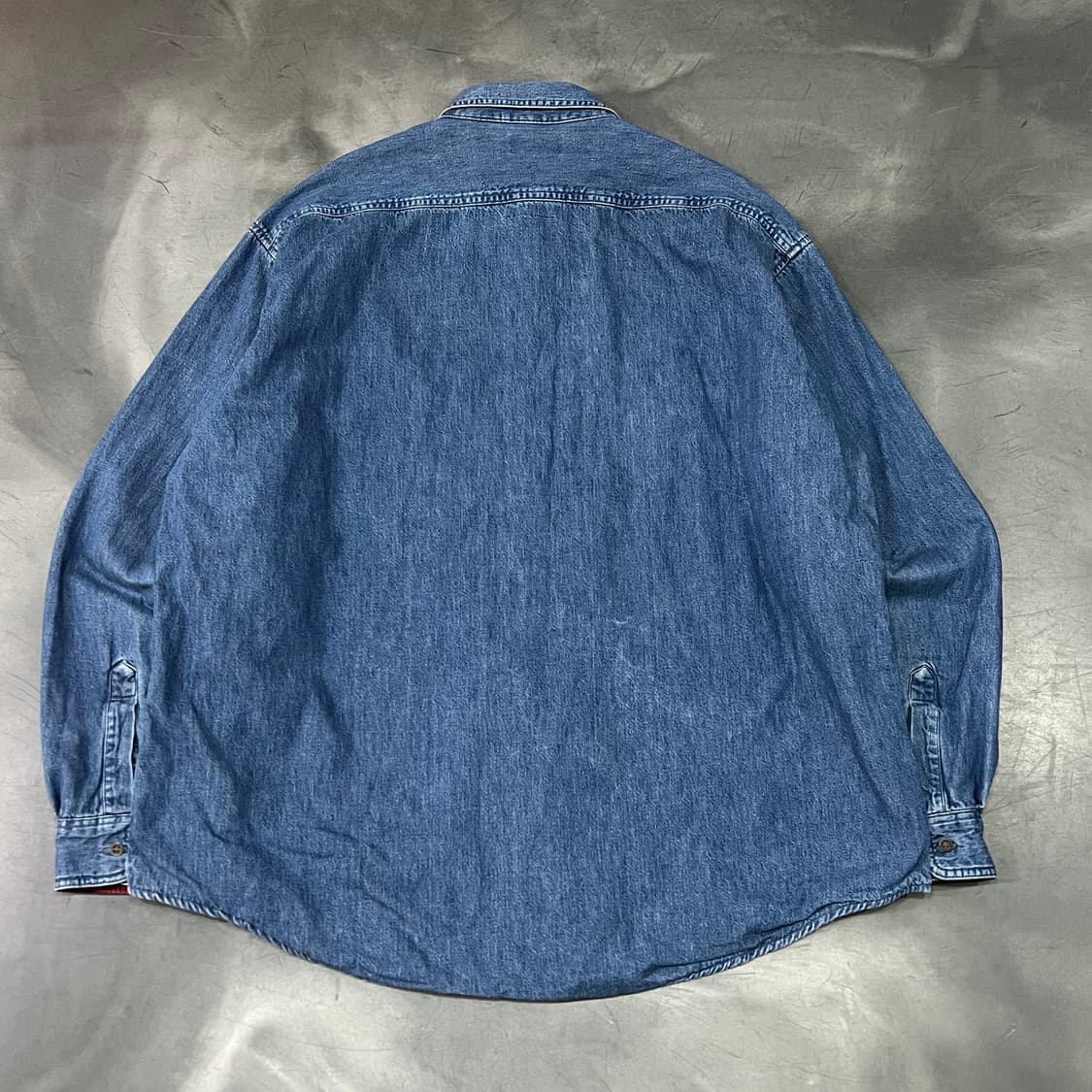  엘엘빈 라이닝 데님 셔츠 y14611 상품이미지2