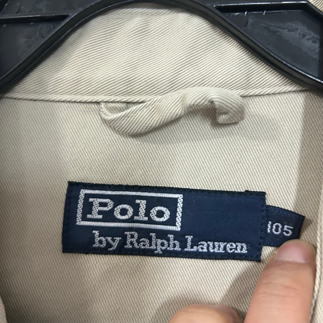 (XL) 폴로 랄프로렌 베이지색 블루종 자켓  상품이미지5