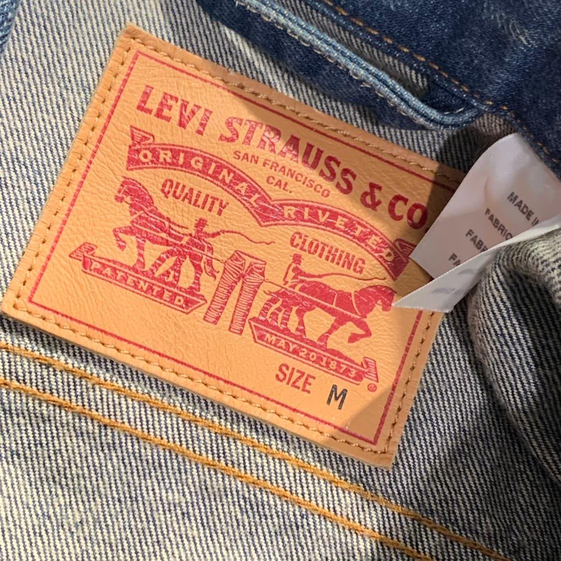 리바이스 3세대 데님 청 자켓 상품이미지3