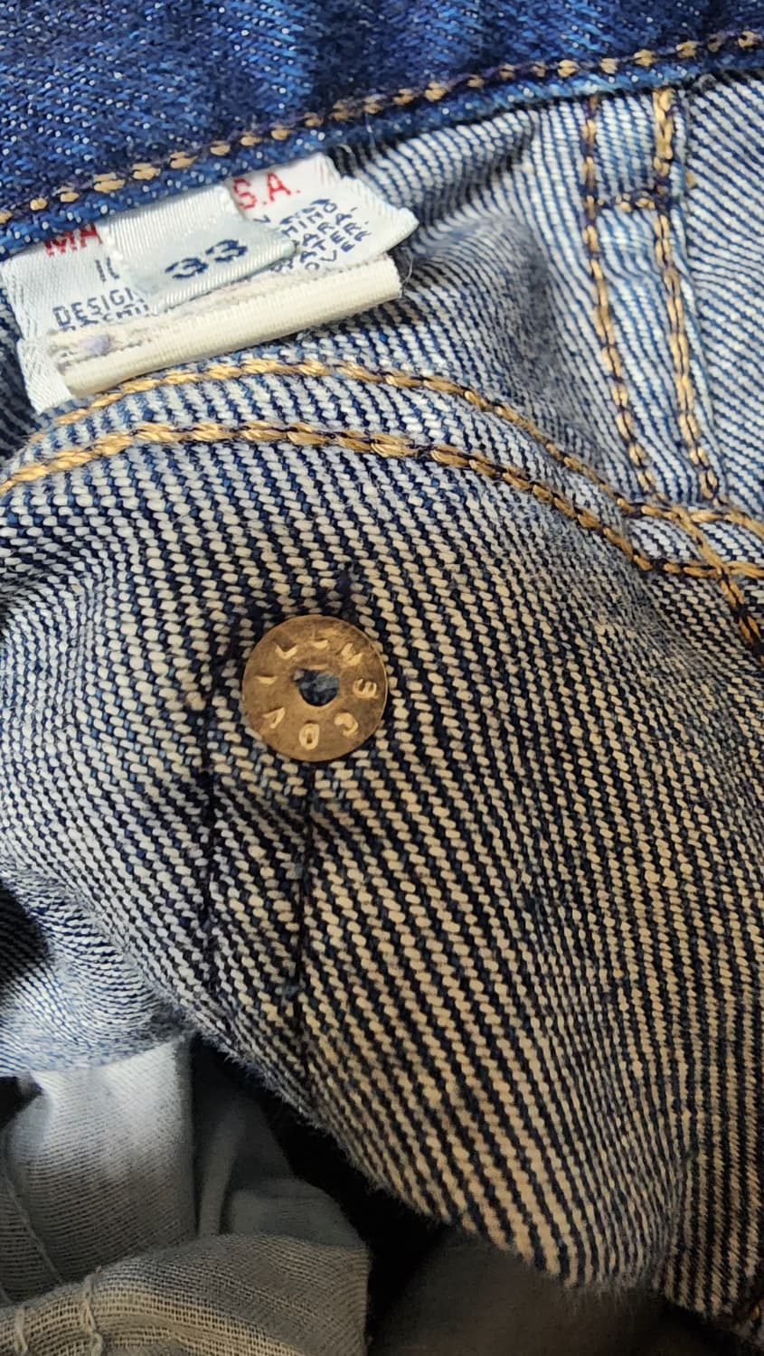 빈티지 80s 캘빈클라인 청바지 USA 상품이미지6