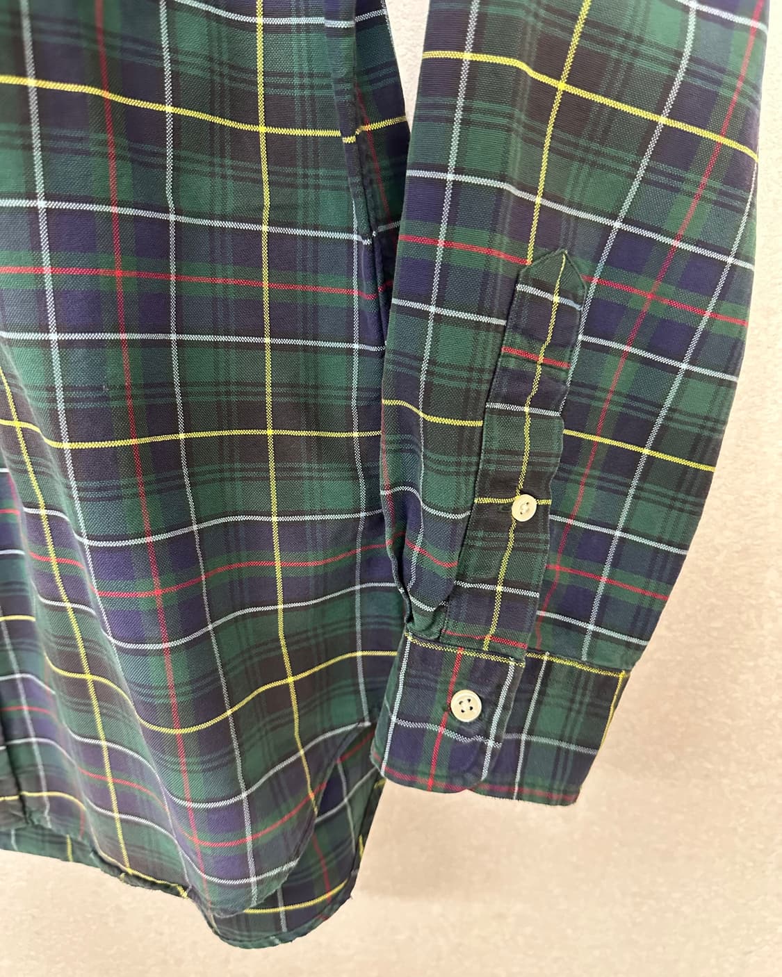(XL)90'S 폴로 체크 셔츠-M2308 상품이미지3