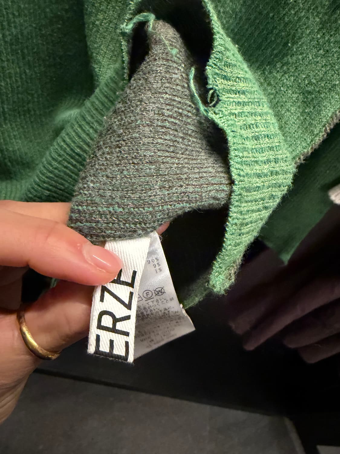 Perverze 데미지니트 상품이미지3