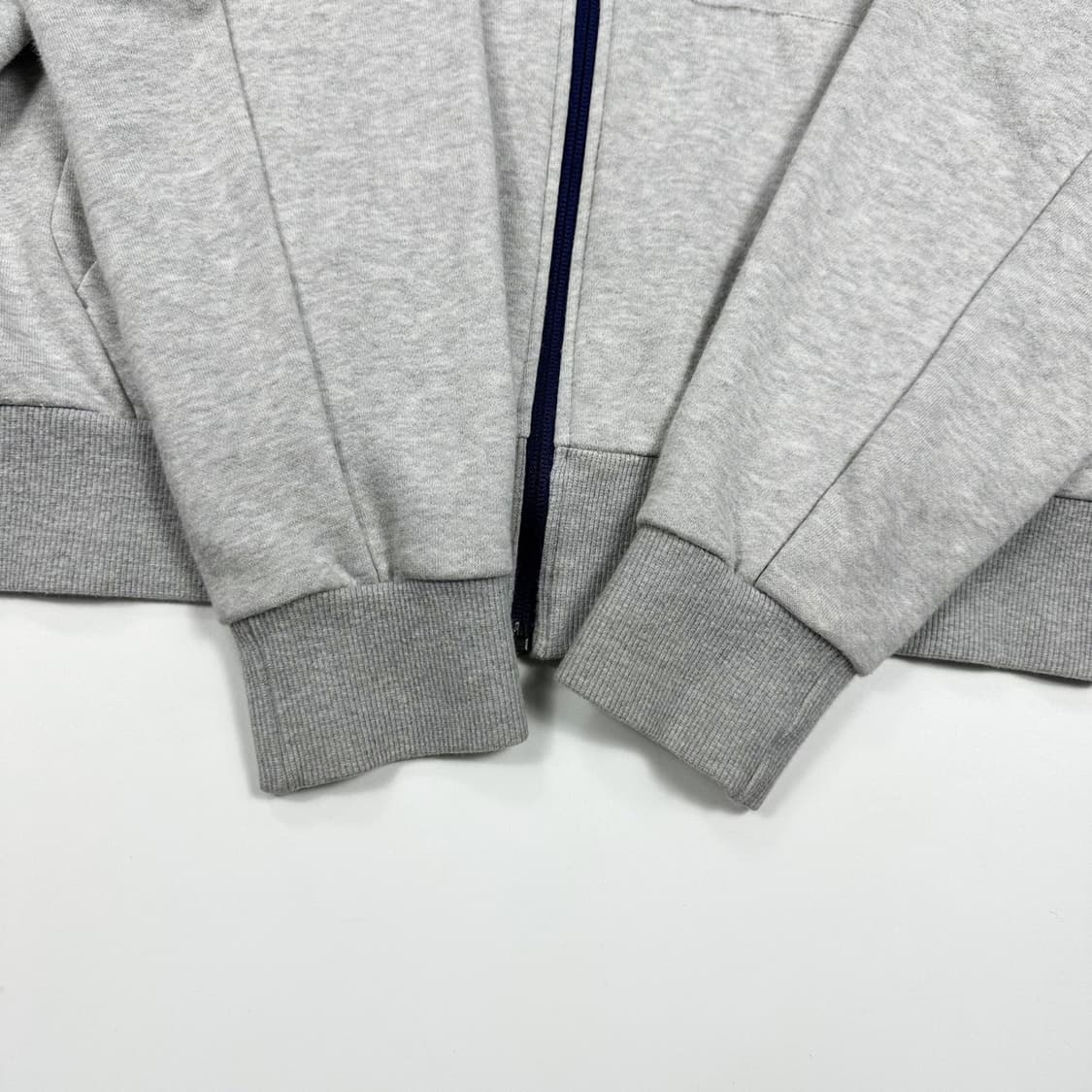 데상트 어센틱 그레이 코튼 트랙탑 져지 (실측 M) 상품이미지4