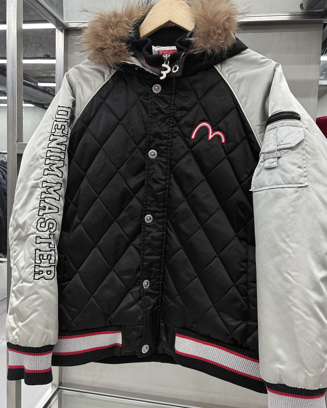 에비수 00s 퍼 후드 스타디움 점퍼 상품이미지2