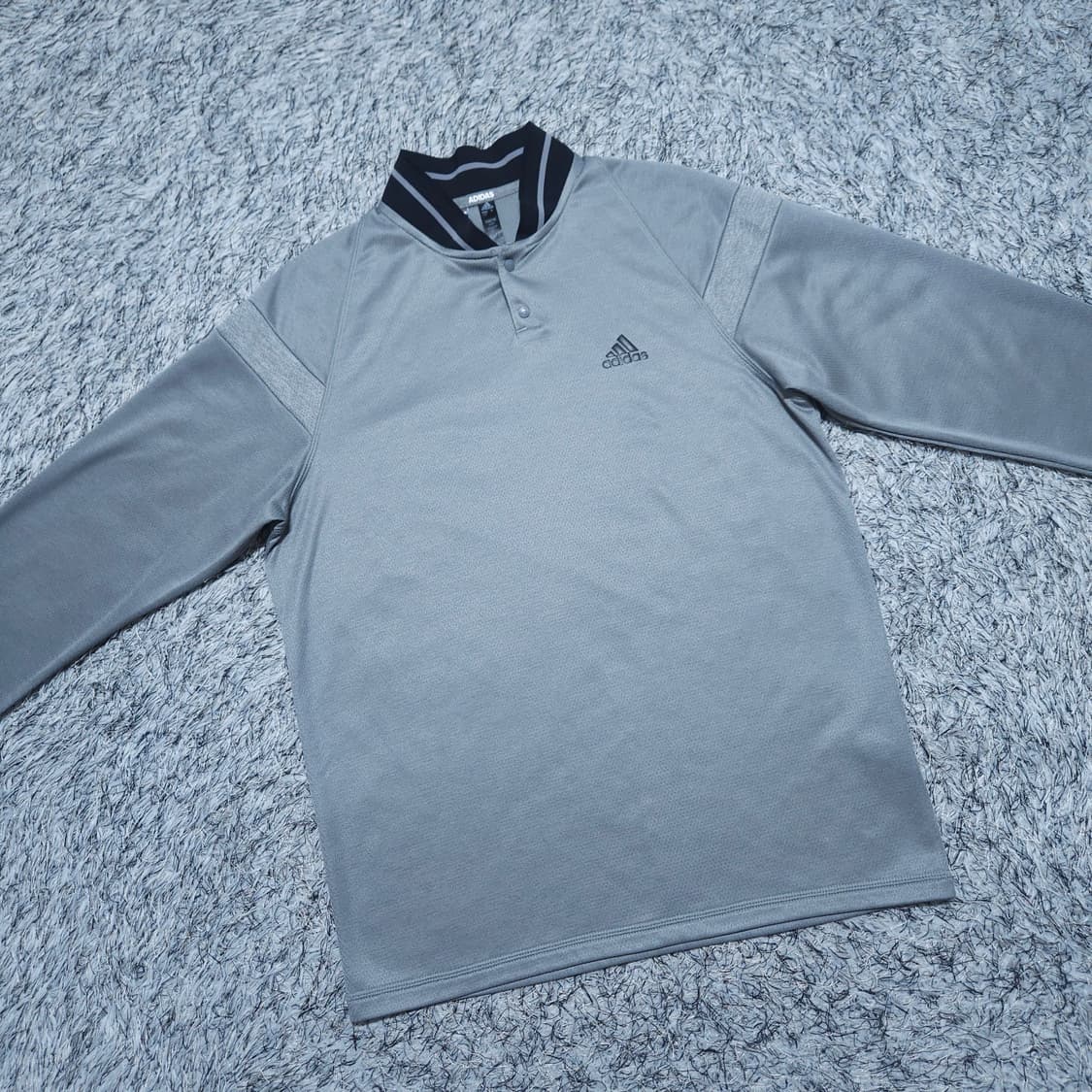 아디다스골프) L 남자 웜 투버튼 긴팔티셔츠 / 왕눈이샵 상품이미지2