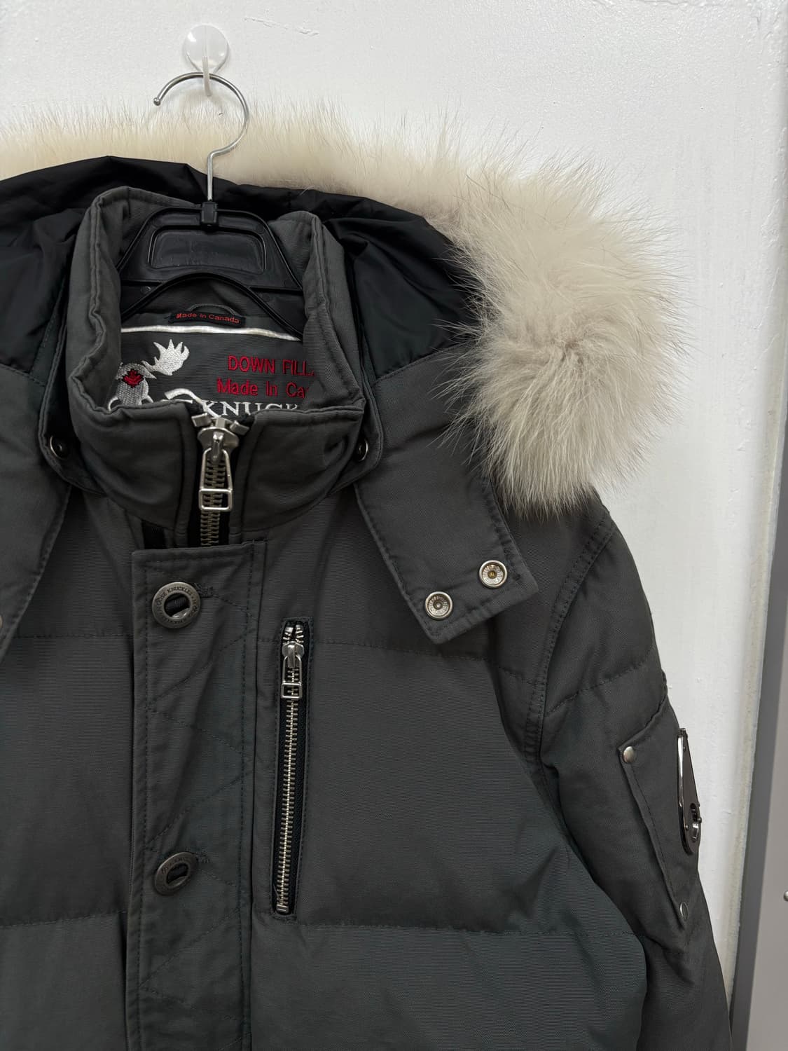 무스너클 쓰리쿼터 패딩 점퍼 상품이미지3