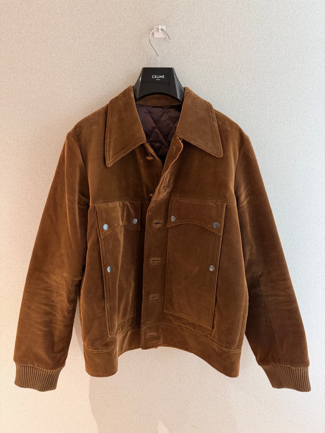 넘버나인 코듀로이 자켓 상품이미지1