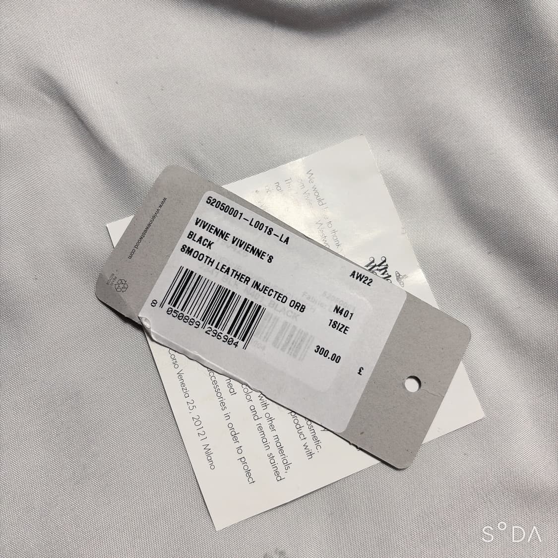 비비안웨스트우드 미니 숄더백 블랙 상품이미지7