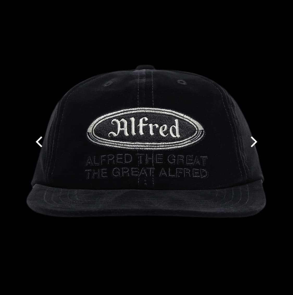 알프레드 FRED OG VELOUR CAP / BLACK 상품이미지6