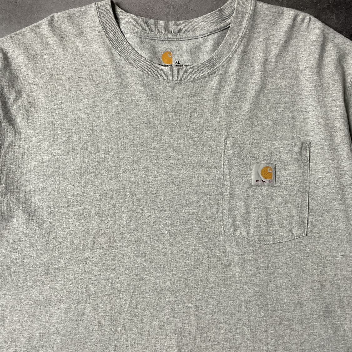 CARHARTT 칼하트K87 그레이 포켓 반팔티셔츠 A01036 상품이미지3