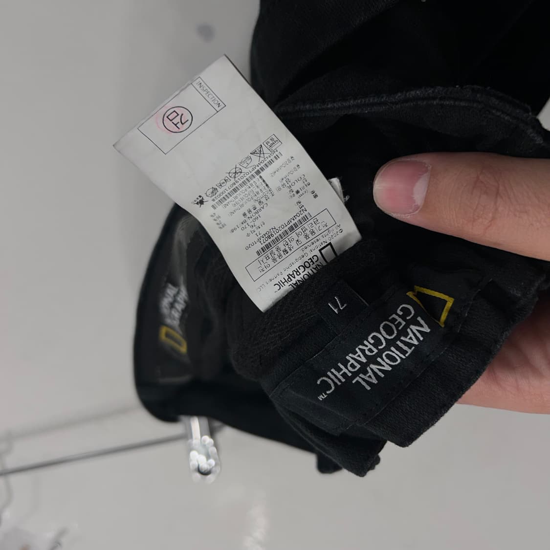 내셔널지오그래픽 스판덱스 코튼 와펜 조거팬츠 상품이미지4