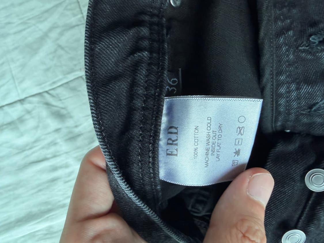 [36] ERD 앙팡 리쉬 데프리메 데님 팬츠 erd 데님 상품이미지7