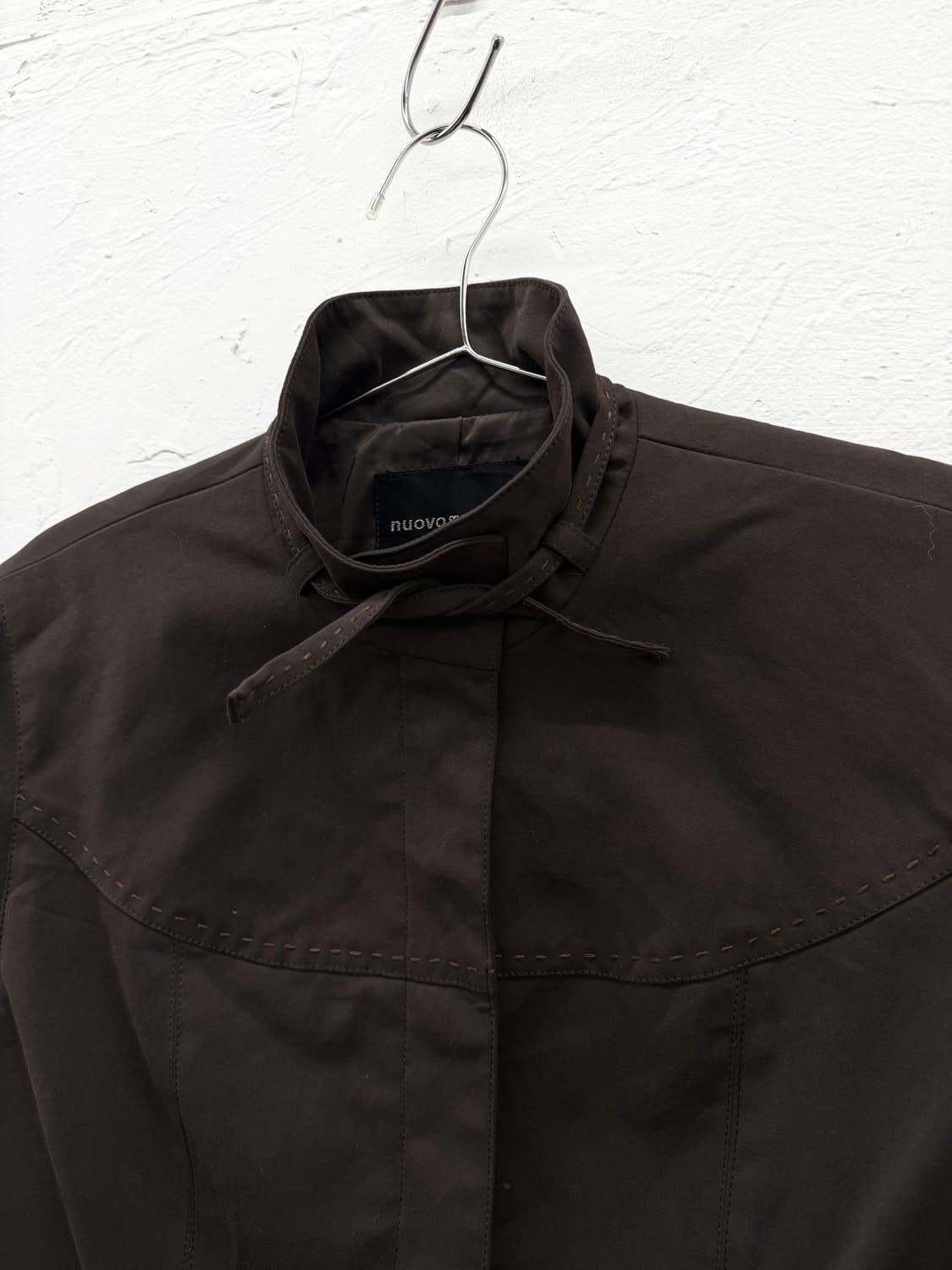 nuovo x nuovo 레이스업 자켓 상품이미지2