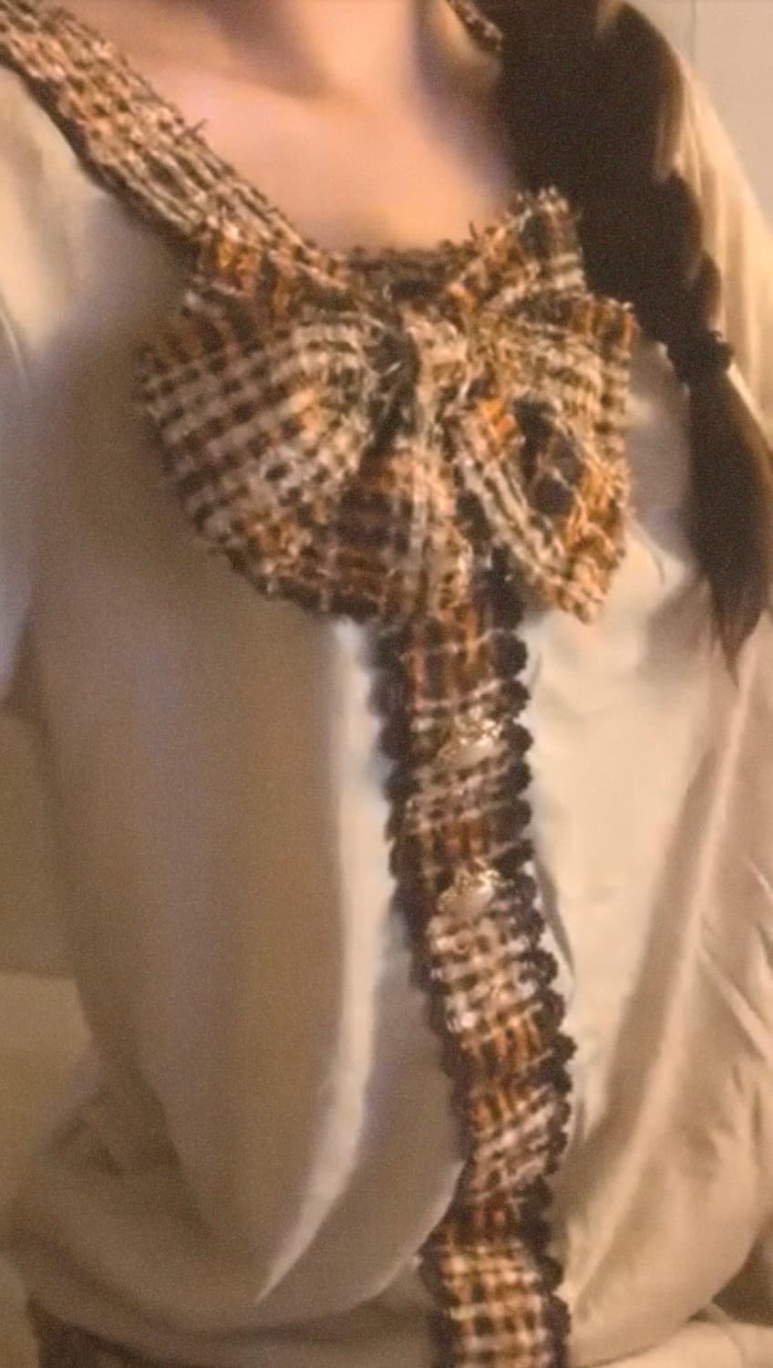 axes femme 엑시즈팜 빅리본 블라우스 탑 히메갸루 라떼갸루 핀터깔 상품이미지2