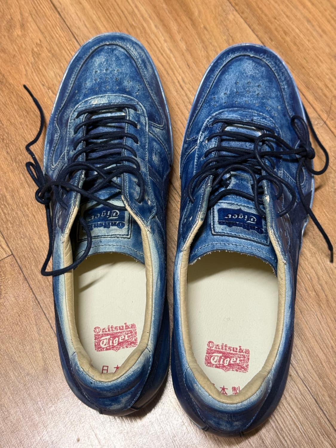 [255] 오니츠카 타이거 니폰 메이드 파브레 인디고블루 상품이미지2