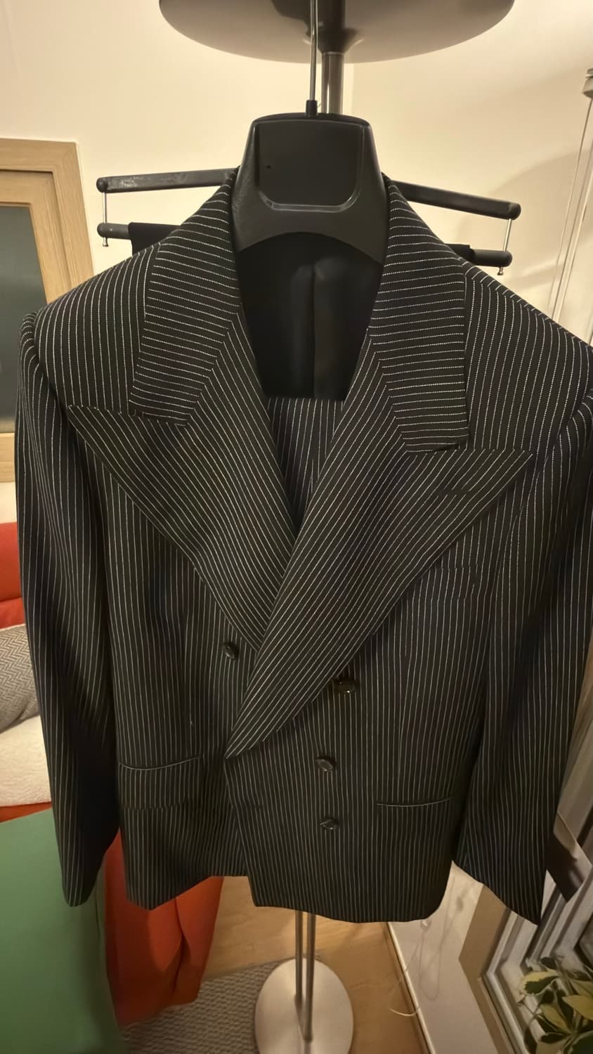 Husbands paris 허즈밴드파리 더블브레스트 pinstripe수트 상품이미지10