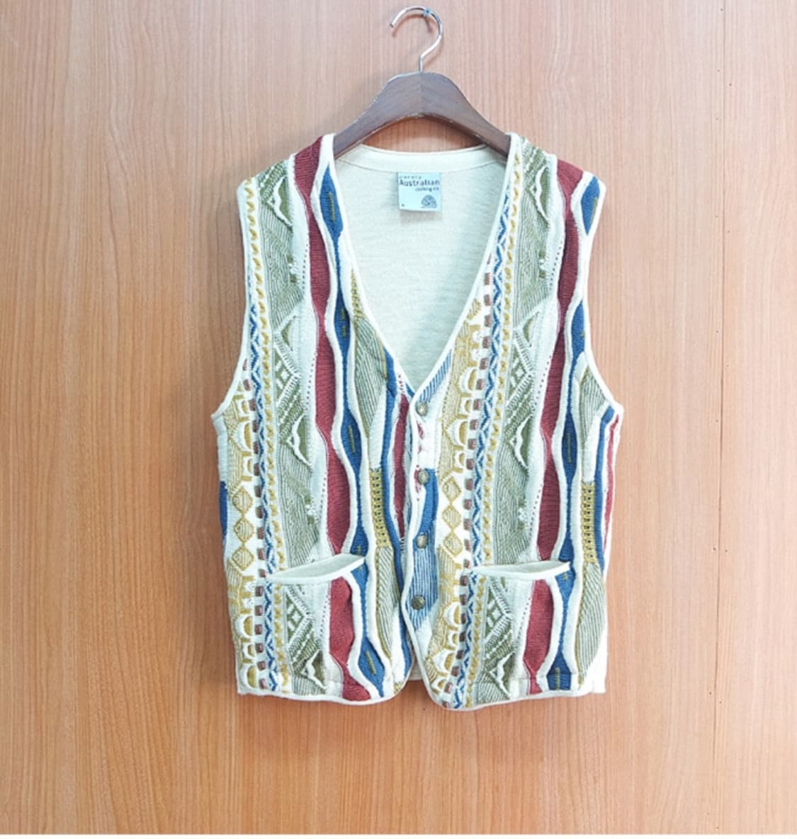  purely australian  울 니트 조끼 상품이미지1