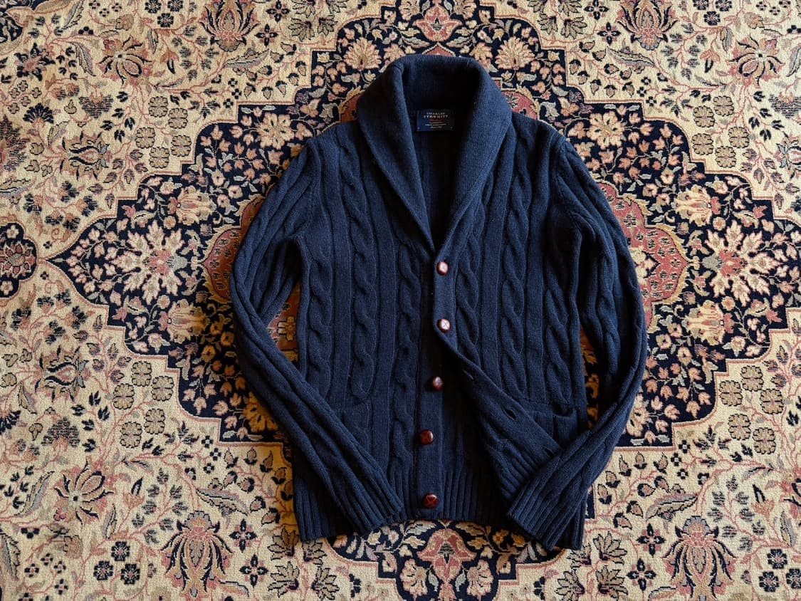 찰스티륏 숄칼라 가디건 100 상품이미지9