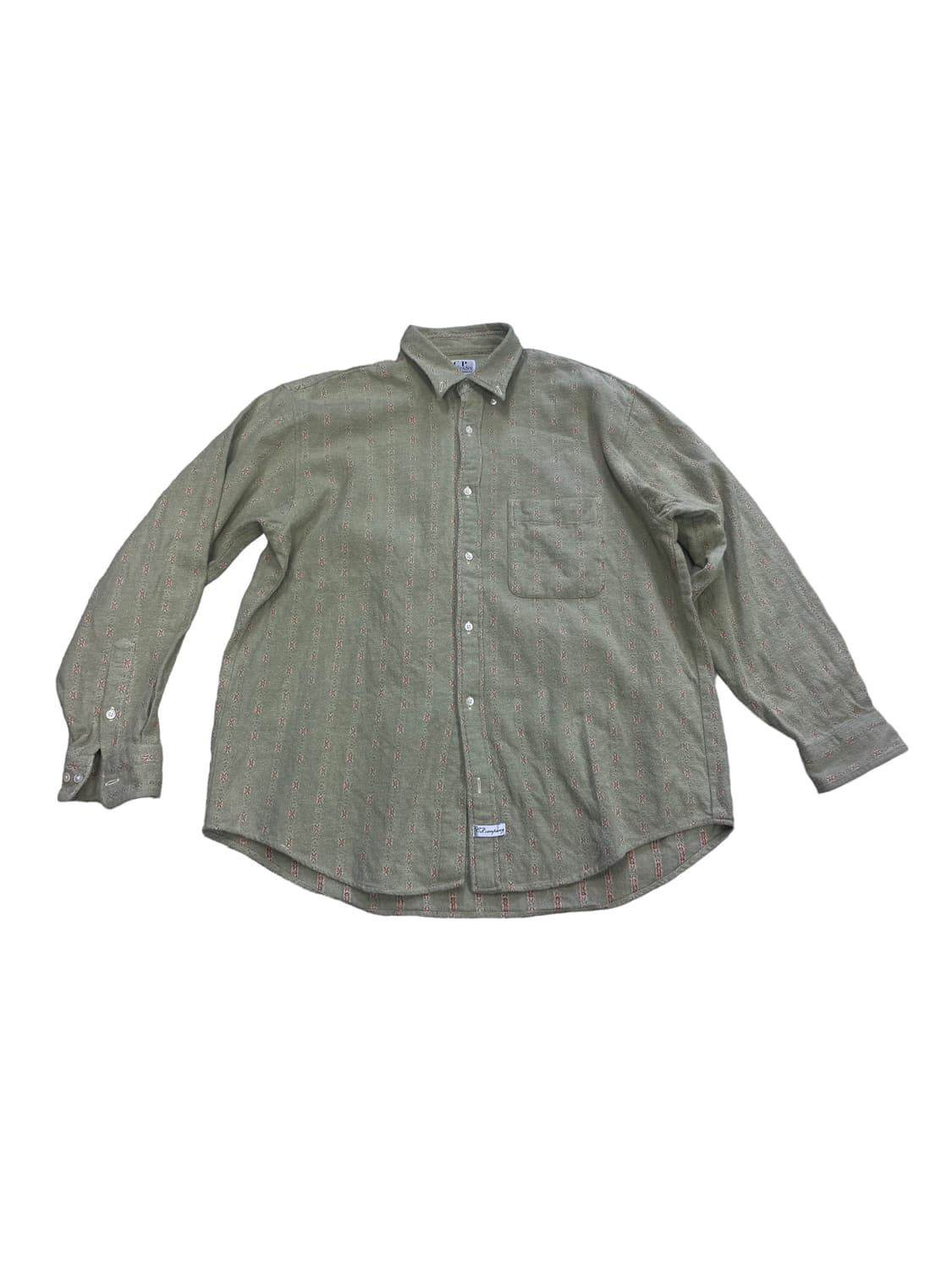[90s][L] CP COMPANY 빈티지 패턴셔츠 상품이미지1