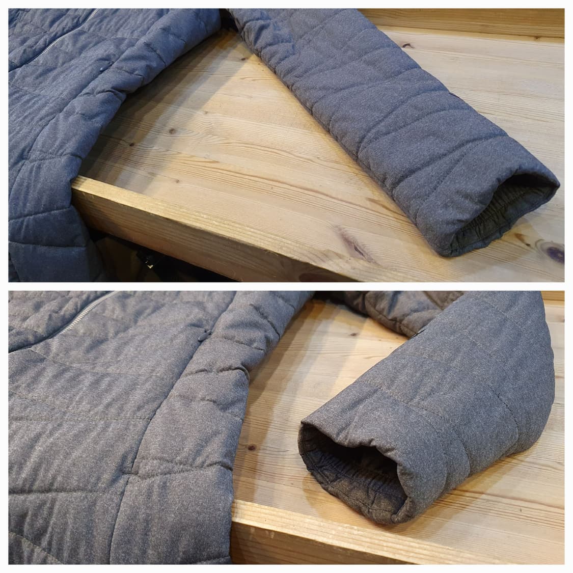 55.노스페이스 퀼팅 후드점퍼  상품이미지5