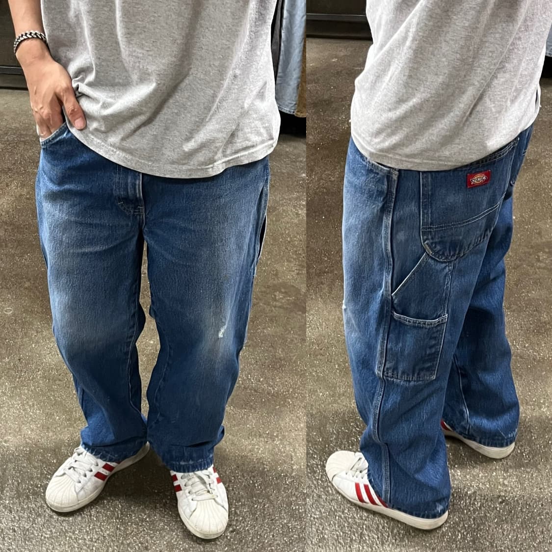 Dickies 데님 카펜터 팬츠 (34“) 상품이미지6