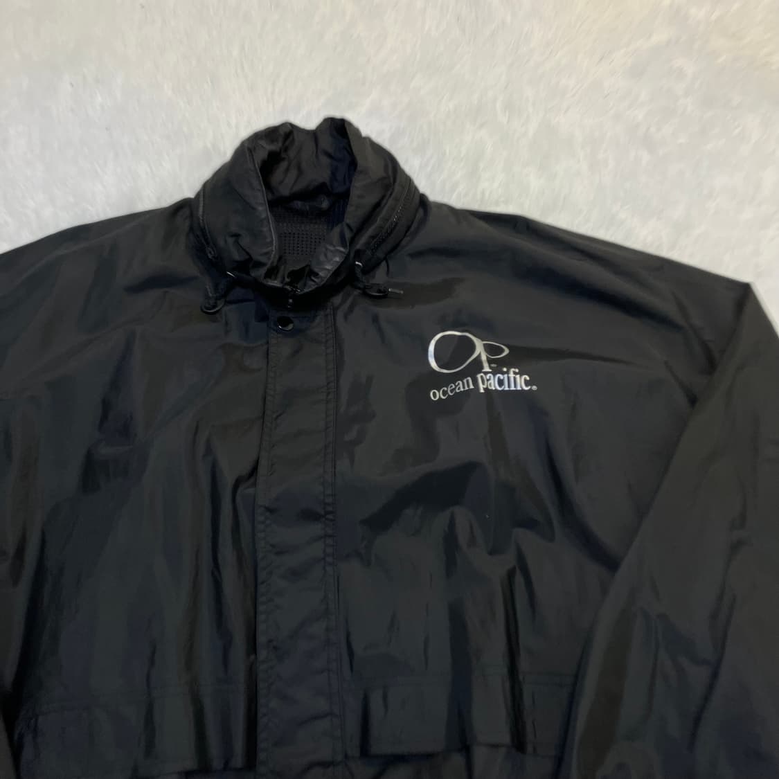 빈티지 오피 블랙 바람막이 840 y2k 스트릿 모리 갸루 일본빈티지 펑 상품이미지7