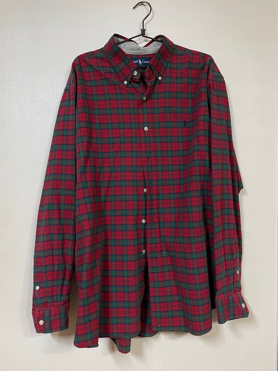 폴로 체크셔츠 상품이미지1