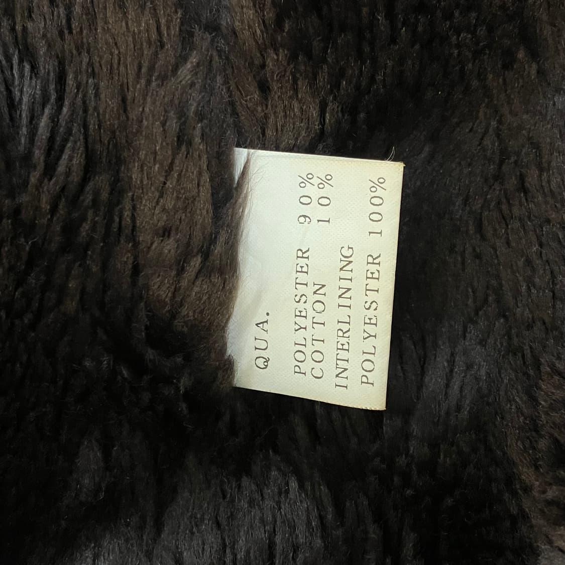 아날로그 라이팅 블랙 퍼 후드집업 상품이미지7