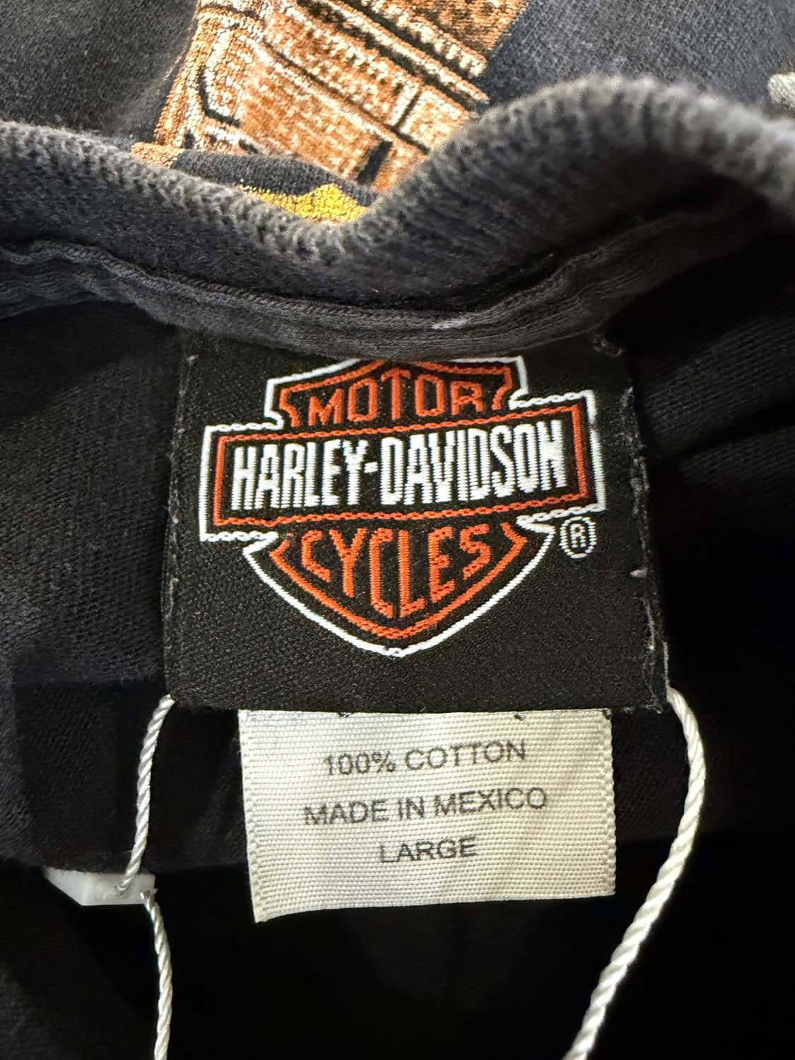 할리데이비슨 스컬 바이커 티셔츠 상품이미지5