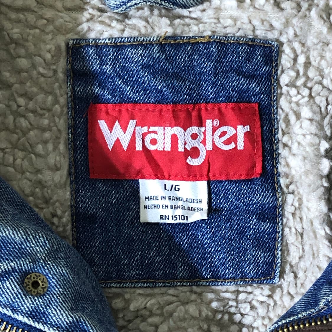 쉐르파 데님 트럭커 자켓 상품이미지6