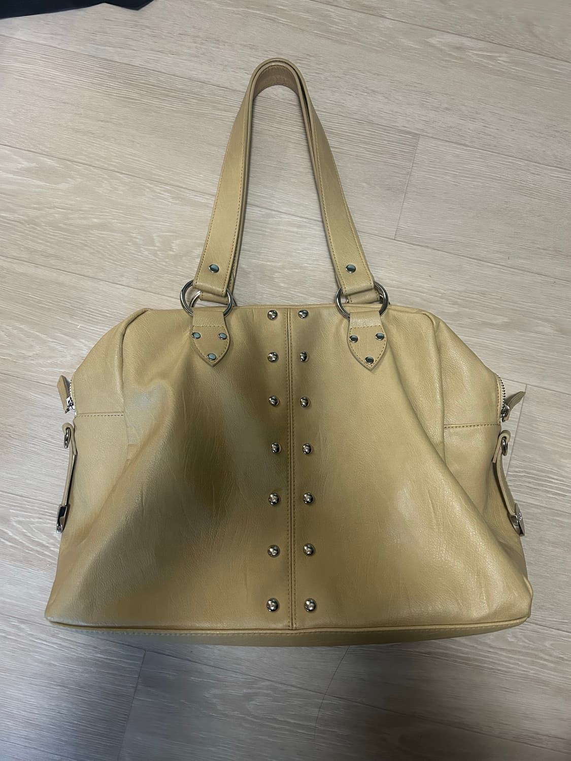 샌드 뮤지엄 MAGAZINE BAG 버터옐로우 상품이미지2