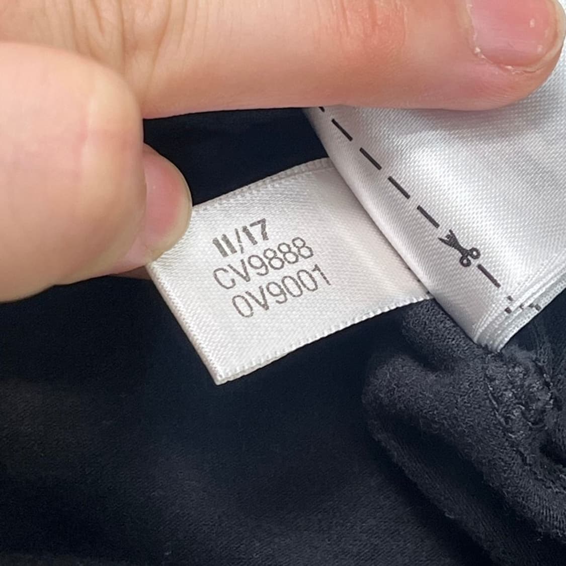  ADIDAS 파이어버드 빅로고 티셔츠 블랙 XS 상품이미지7