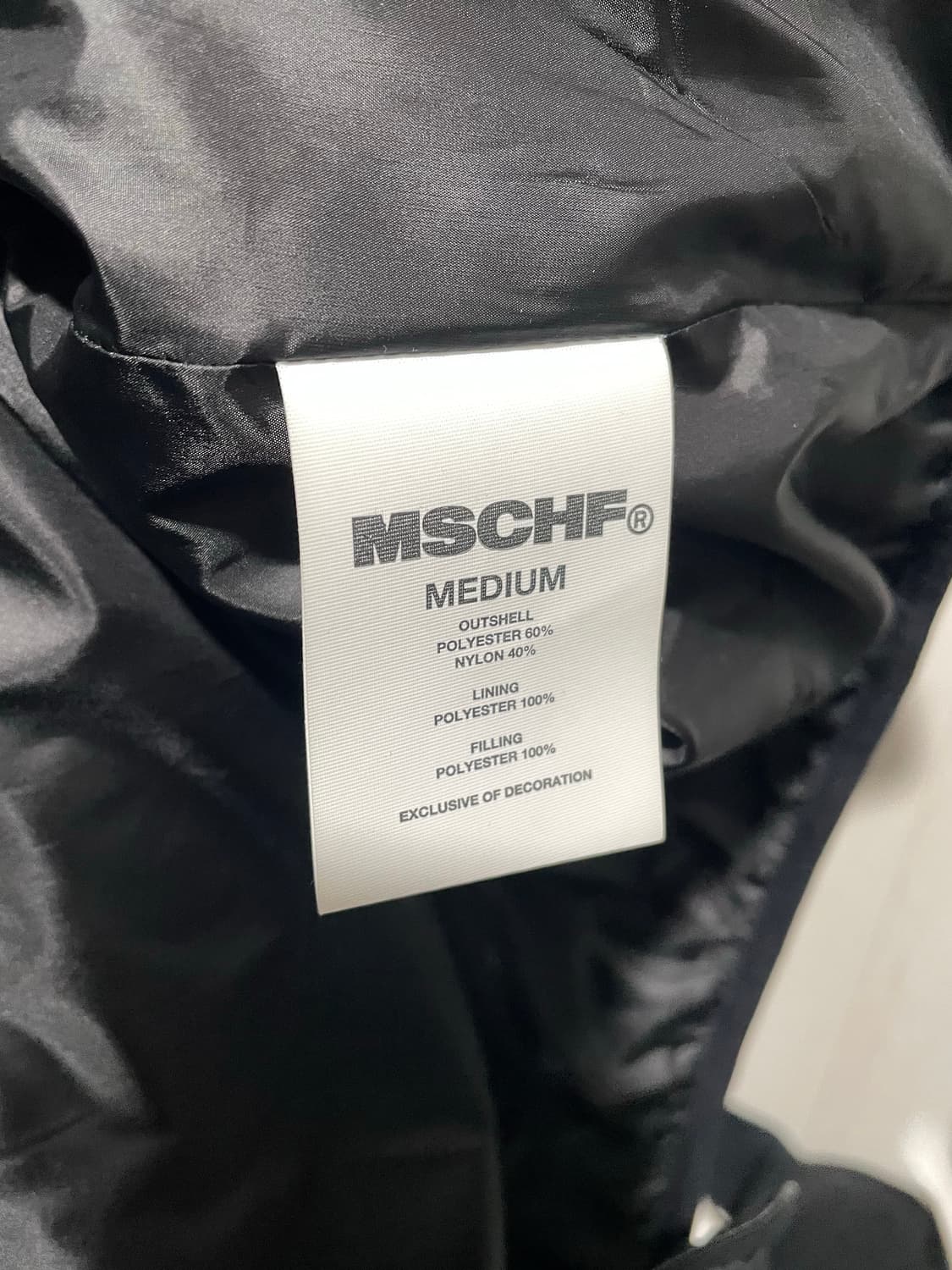 미스치프 롬버스 퀄팅 패딩 m 상품이미지4