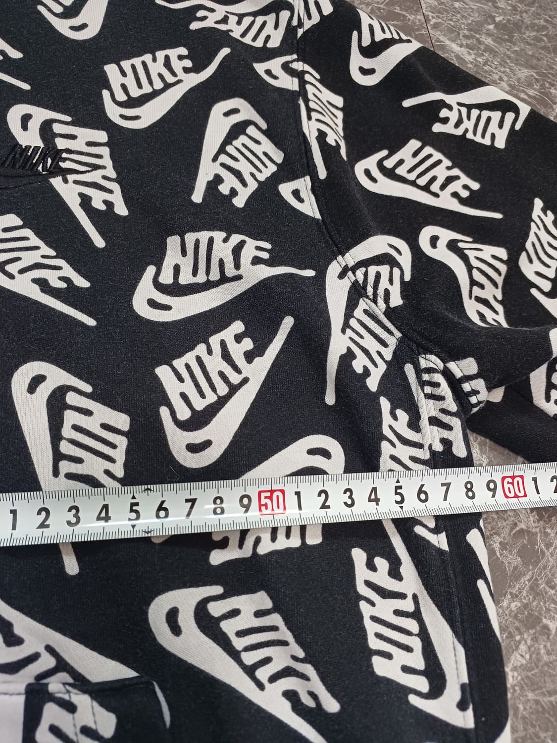 나이키 올오버 로고 후드티 L 상품이미지8