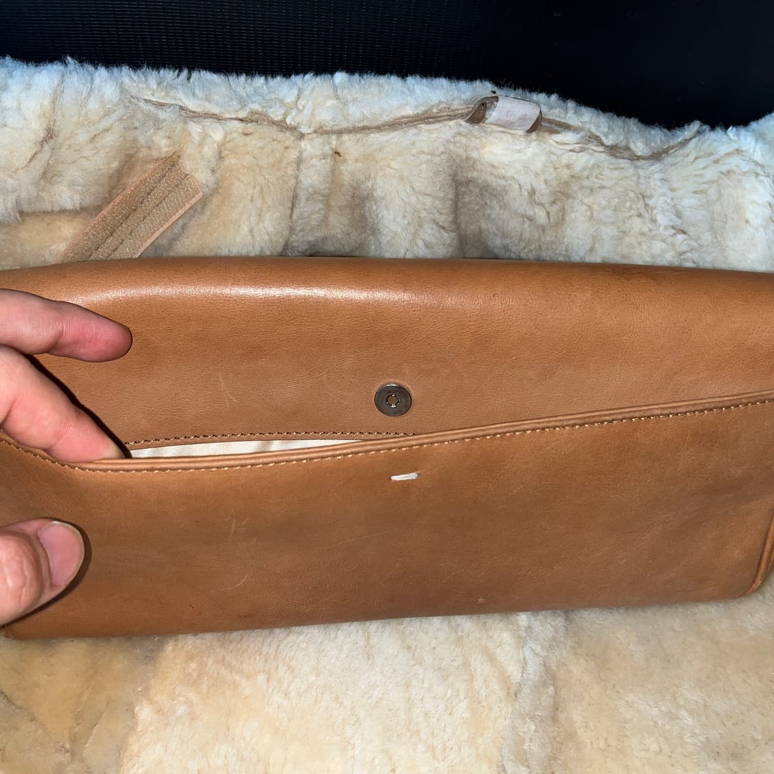 Maison Margiela 아크릴 상판 distressed 파우치 상품이미지9