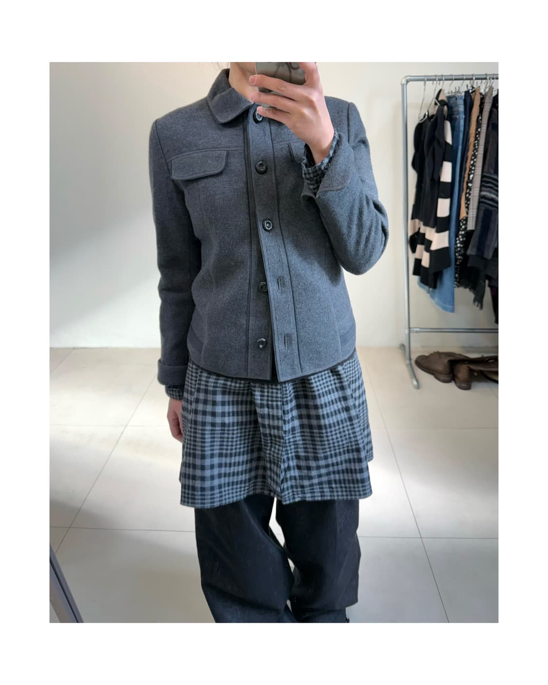 빈티지 울 자켓 상품이미지4