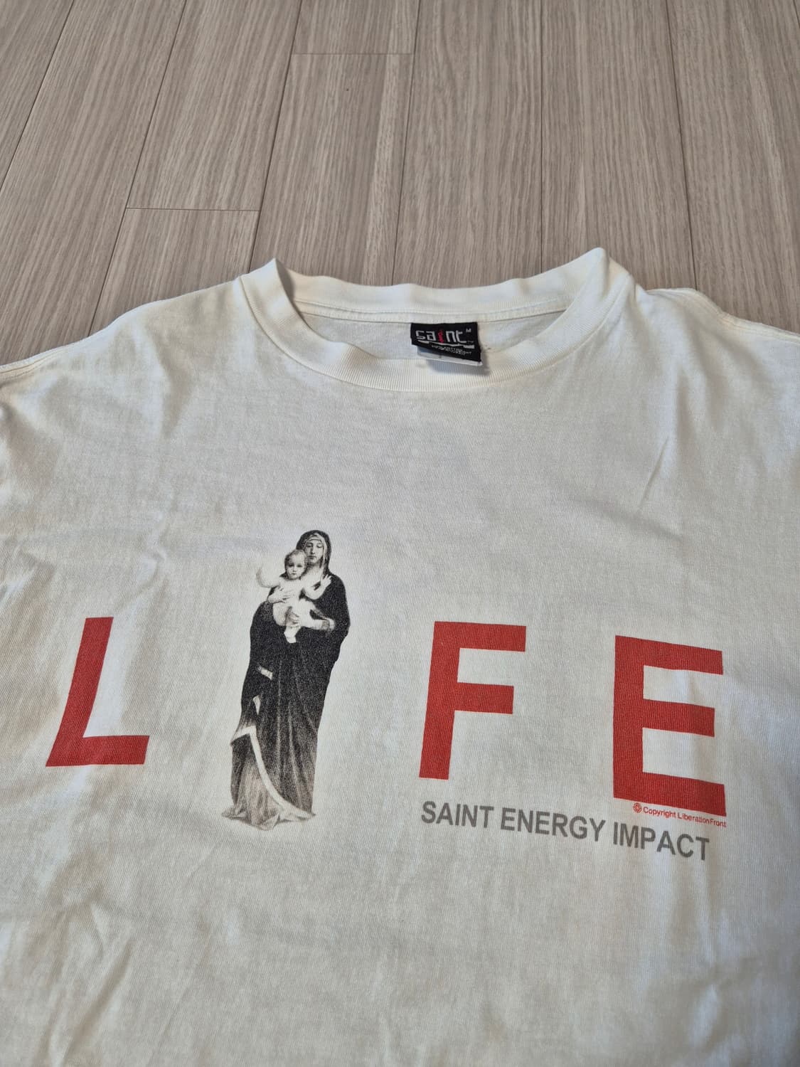 세인트미카엘 LIFE 티셔츠 (M) 상품이미지2