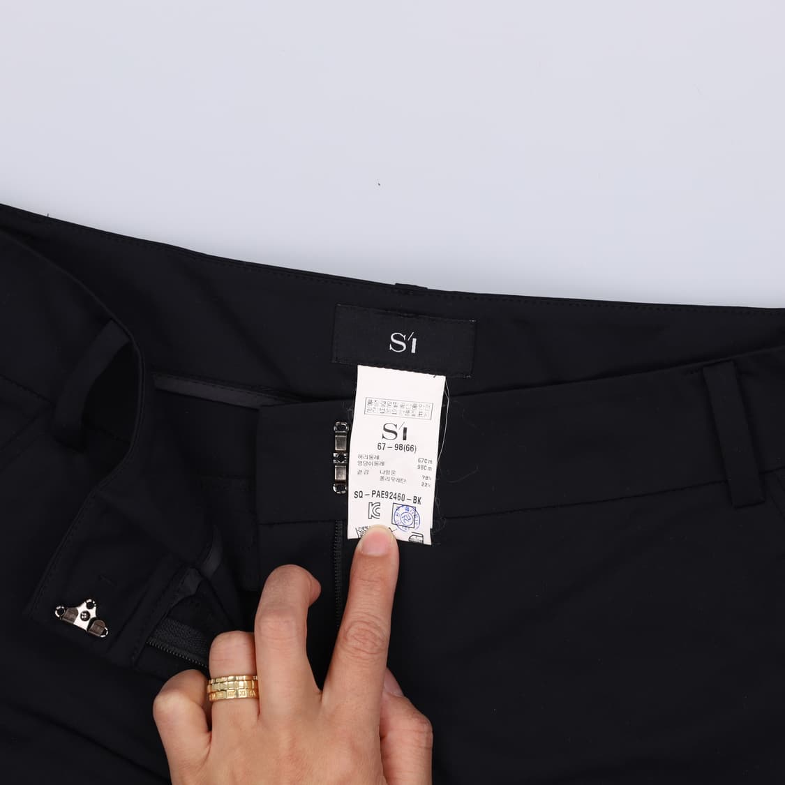 66 SI씨 트임 카프리슬랙스 팬츠 0420H1 상품이미지4