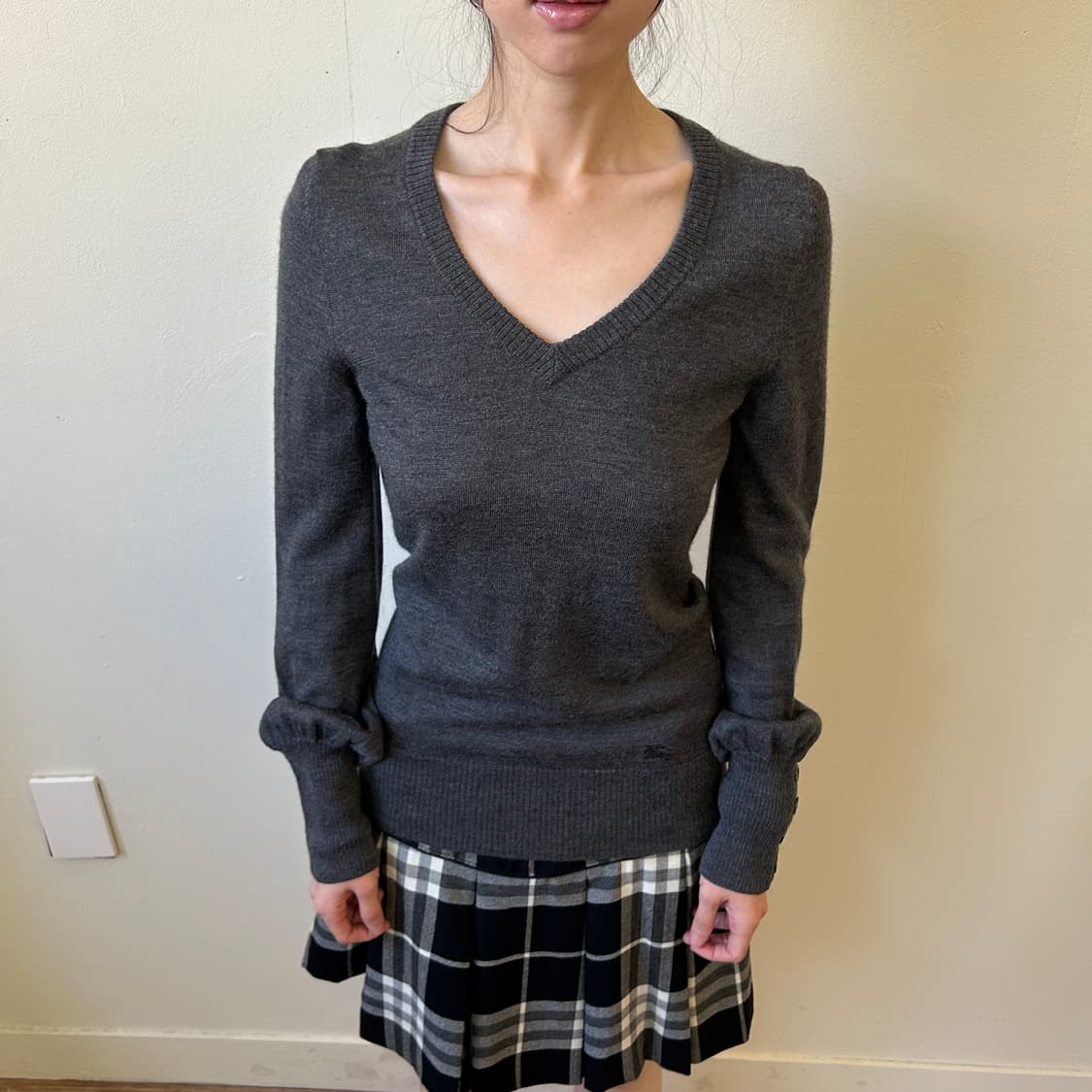 버버리 아카이브 울 스웨터 상품이미지1