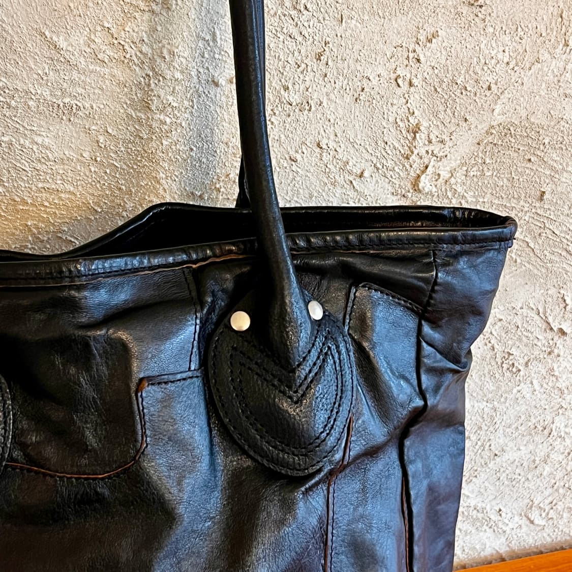 리얼맥코이 호스하이드 토트백 상품이미지4