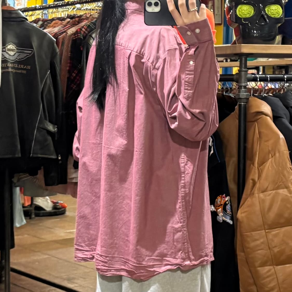 [HI] Carhartt 칼하트 긴팔셔츠 로즈핑크 상품이미지5