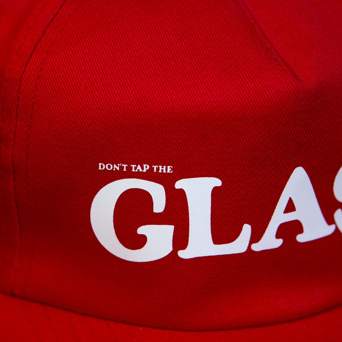 골프왕 Don't tap the Glass 머천 캡 레드 상품이미지4