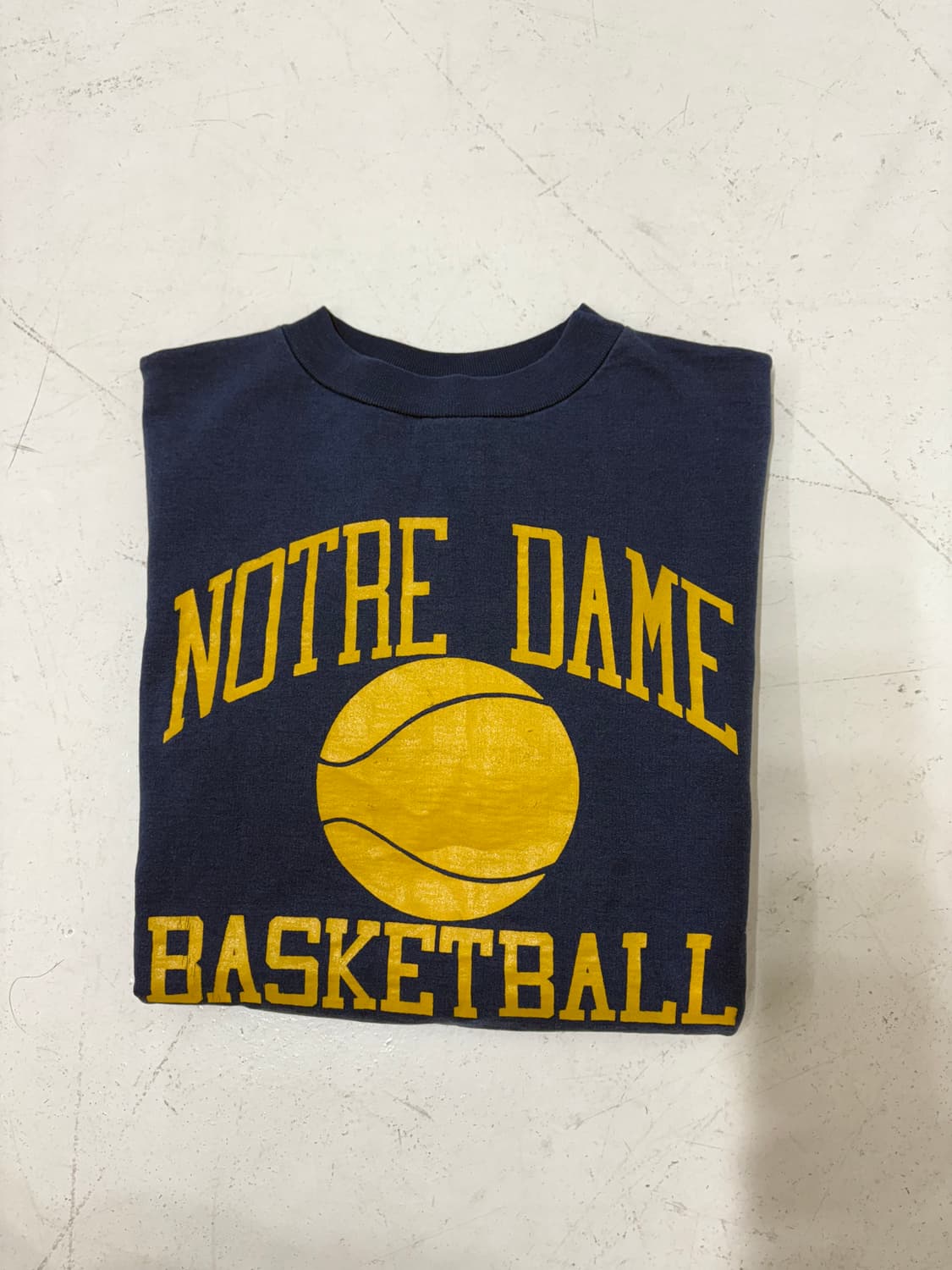 80‘s  vtg Medallion Basketball Sweatshir 상품이미지10