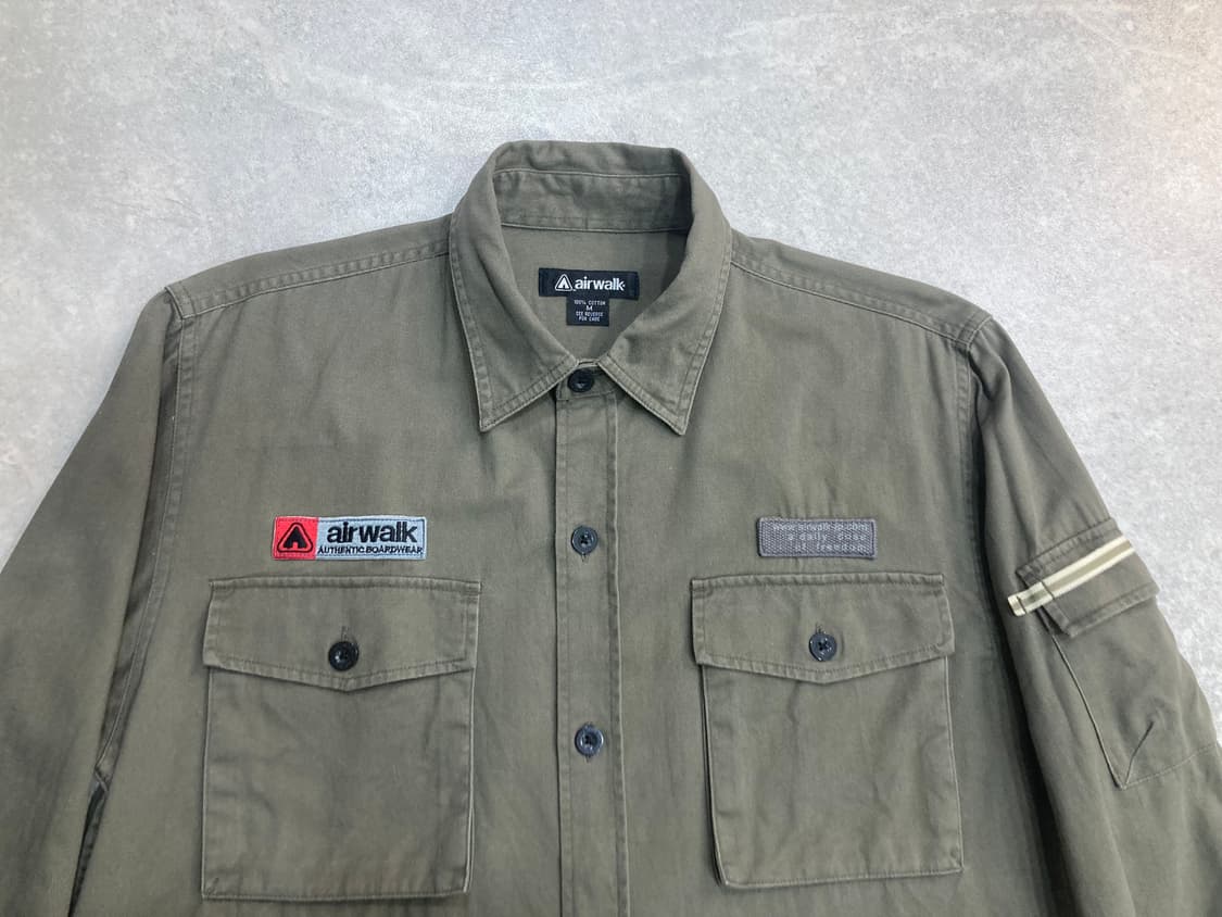 air walk 에어워크 밀리터리 셔츠 상품이미지4
