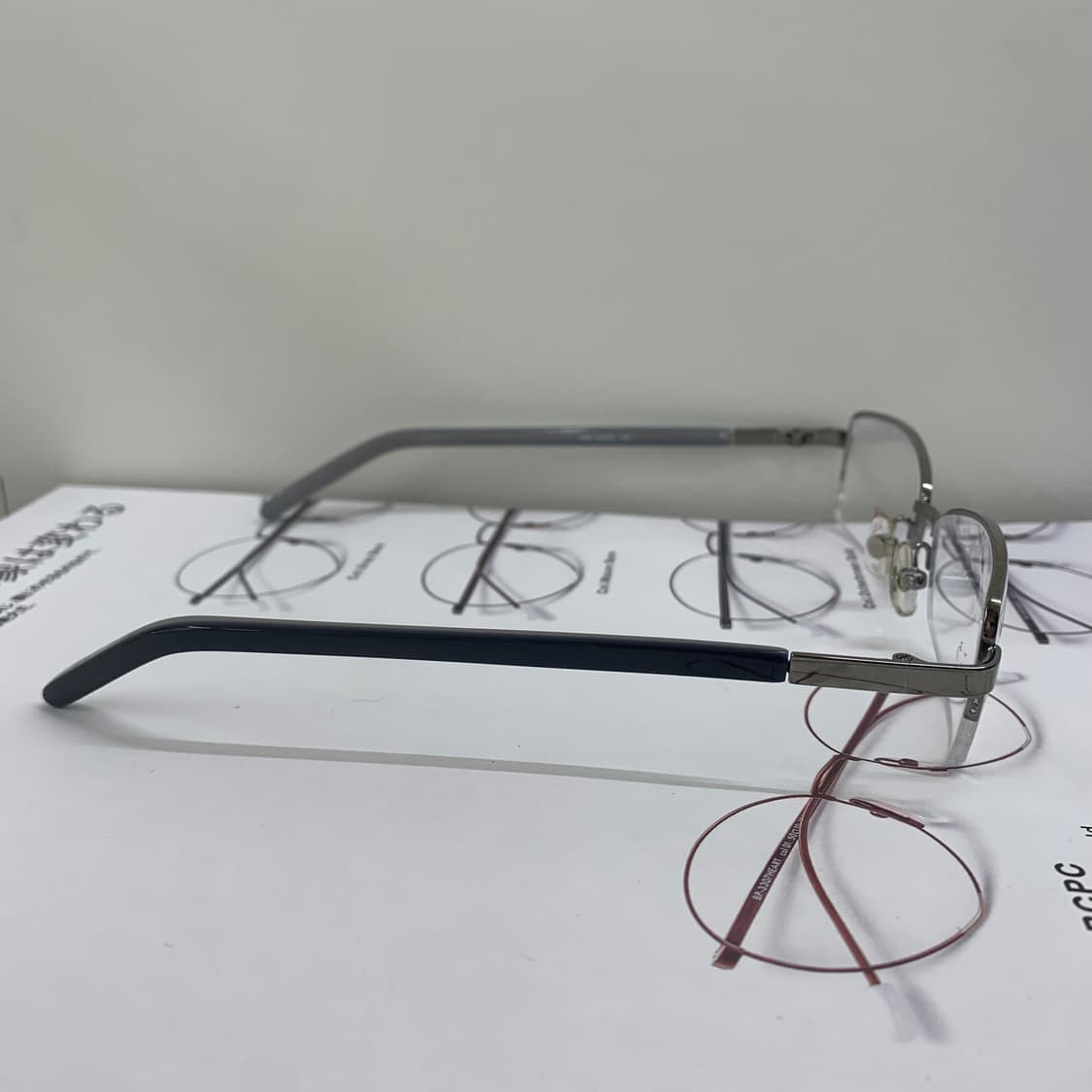 NIKOS 반무테 빈티지안경 상품이미지5